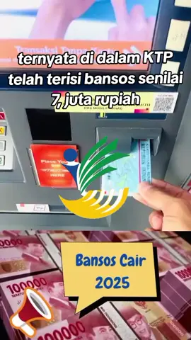 ternyata di dalam KTP telah terisi bansos senilai  7, juta rupiah#bansosktp #bansos2025 #bansosterbaru #daftargratis #fyppppppppppppppppppppppp 