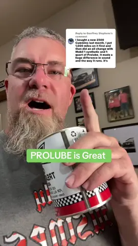 Replying to @Geoffrey Stephens absolutely thanks for the feedback! That’s great! #prolube #oiladditive #oiltreatment #tiktokmademebuyit #tiktokshopcreatorpicks 