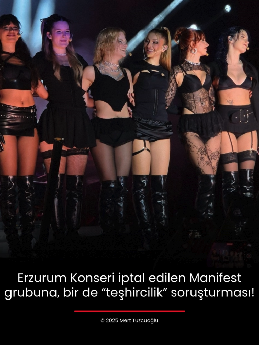 stanbul Cumhuriyet Başsavcılığı, Küçükçiftlik Park'ta Manifest grubunun düzenlediği +18 konserdeki danslardan sonra 