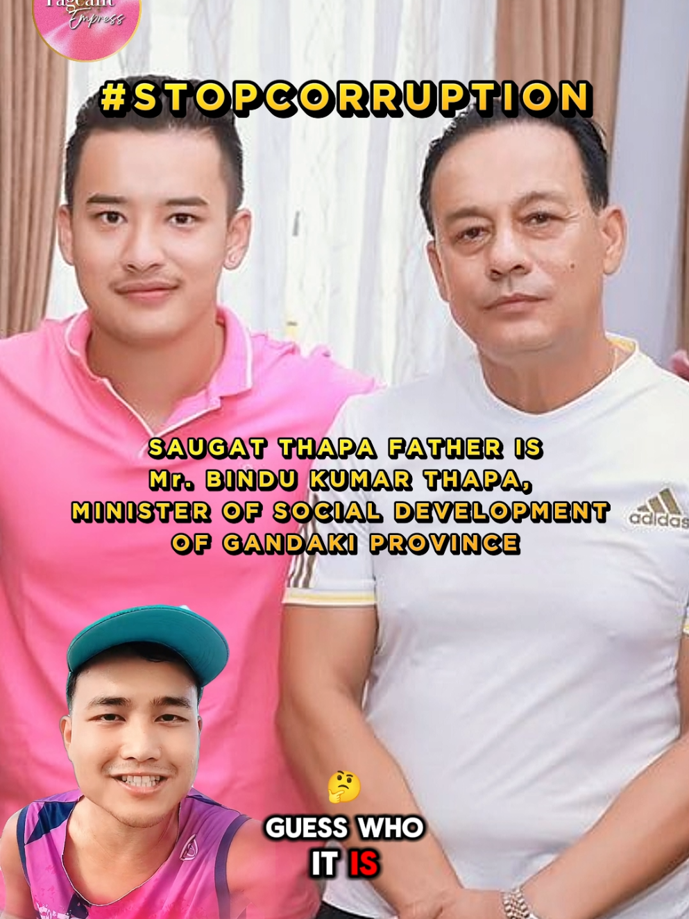 #stopcorruption Rich kids of Nepali Politicians like Saugat Thapa and Ashma KC Miss Nepal 2024 are trying to sue me. #nepal #politics 