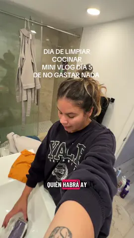 Vlog del dia 5 que se me olvidó subir  #Vlog #homereset #nobuy #homecleaning 
