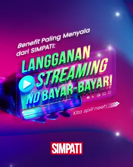 Benefit paling menyala dari SIMPATI, bisa pilih hiburan favorit kamu gak pake bayar lagi!  Mau tau caranya? Cek tutornya di postingan ini! Cukup pake kartu perdana SIMPATI ATAU aktifkan paketnya, kamu otomatis dapet 1 voucher. Voucher ini bisa langsung kamu tukar dengan benefit seru sesuai kebutuhanmu mulai dari streaming, nonton, dan masih banyak lagi!  #SIMPATITerbaikUntukmu #foryourpage #fyp 
