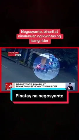 Binaril at hinablutan pa ng rider ang isang negosyante sa Quezon City. Isinangla pa nito sa halagang P145,000 ang ninakaw na kwintas. #FrontlineWeekend