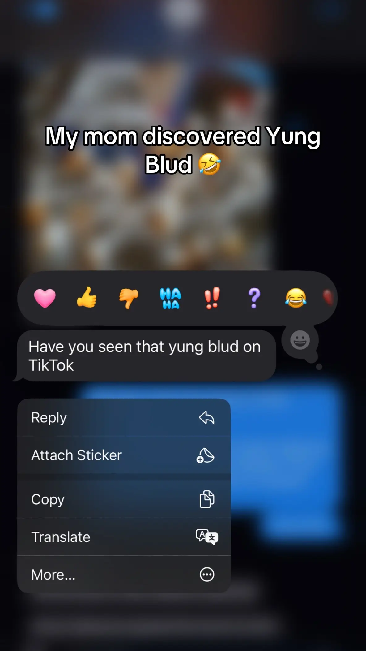 I completely understand her emotions rn @yungblud 