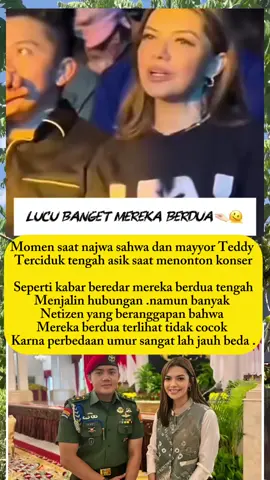 asli hampir cocok klau yang ini. .. . .. umur gak jdi Maslah   tabg pnting saling melengkapi 👍🏼👍🏼 #mayortedy#najwashihab #mayor #fyppppppppppppppppppppppp @semua orang 