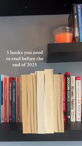 5 must read books before the end of the year. #thinkandgrowrich #thepowerofnow #atomichabits #caroldweck 