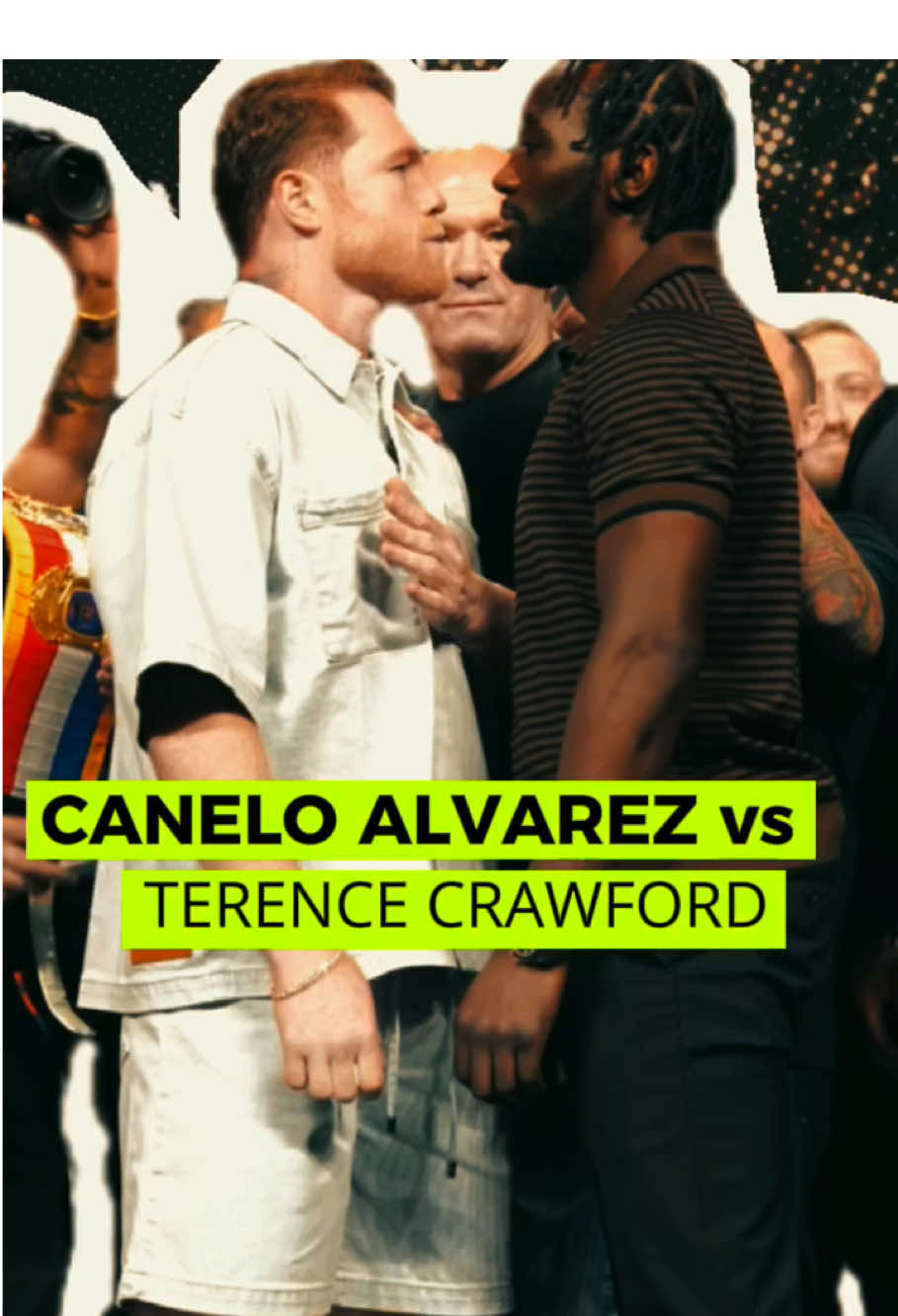 🥊 Saturday night! Canelo vs Crawford - Who you got?! 🏆 #CaneloCrawford | LIVE @Netflix