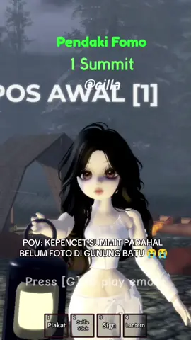 Mau balik lagi tapiiiii tapiii susaaah 😭😭😭 #gunungroblox #roblox #gunungbatu #mountbatu #robloxtiktok 
