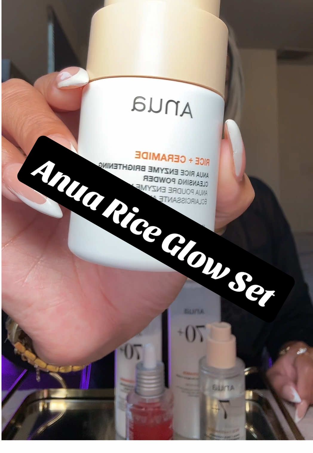 🍚✨ Instant glass skin glow? YES please 💧 Anua’s Rice Glow set is $118 worth for a flash sale steal + free shipping 📦🫧🧴 #glassskin #riceskincare #koreanskincare #glowingskin #skincareroutine