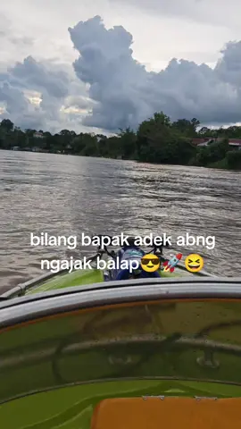 abng dh pakai kipas 16 tuk😂#fyp #serawai #yamaha40pk #pocof7ultra #speedboat 