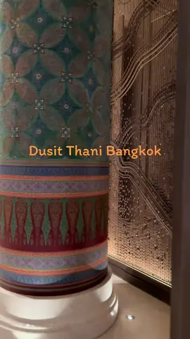 Dusit Thani Bangkok #dusitthani #dusitthanihotel #dusitcentralpark #dusitthanibangkok #bangkok 
