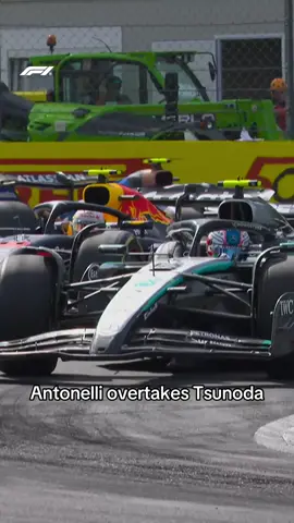kimi worked hard for that one 💪 #f1 #italiangp #kimiantonelli #yukitsunoda #monza 