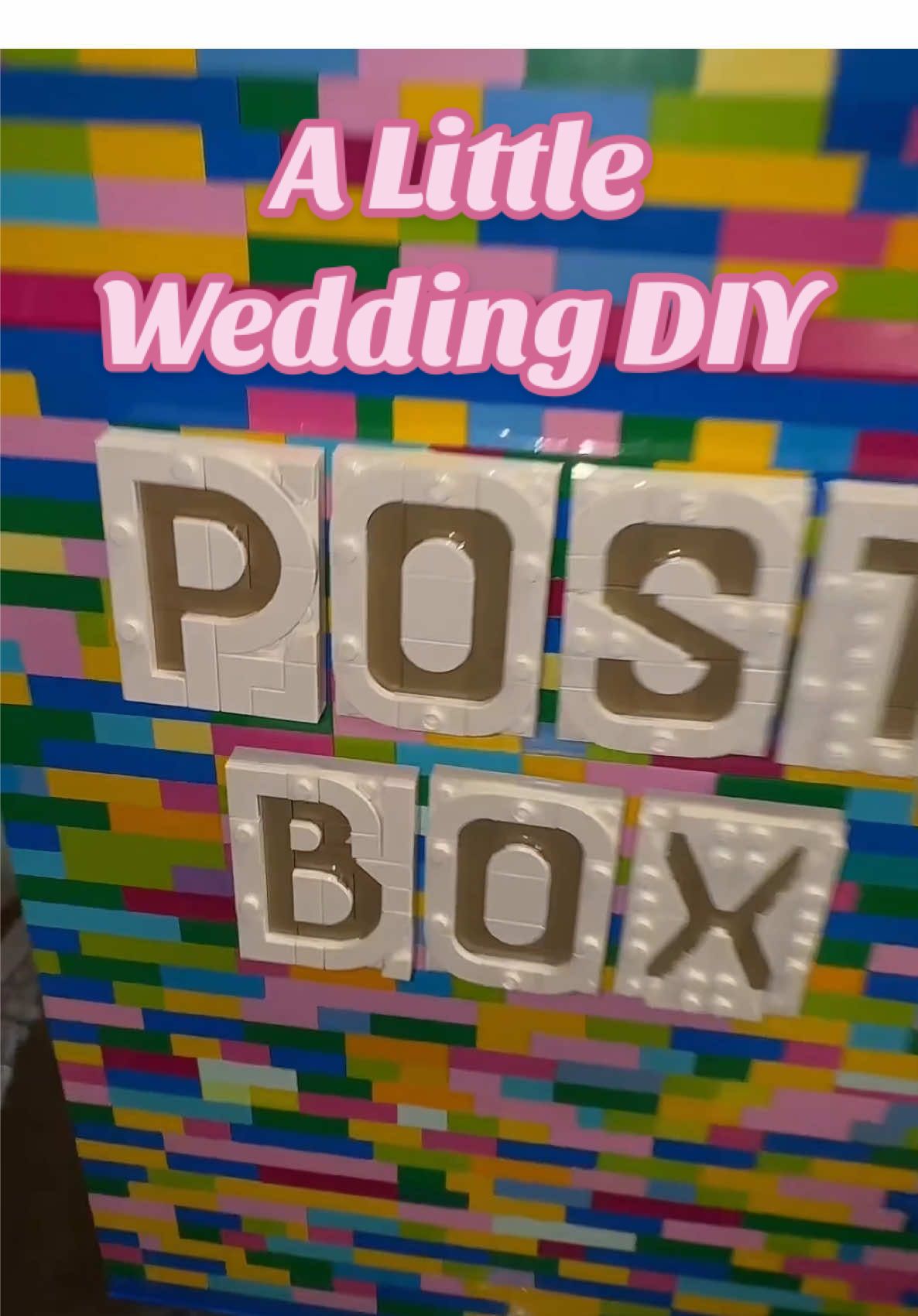A Little #lego #wedding #DIY #foryou #fyp 
