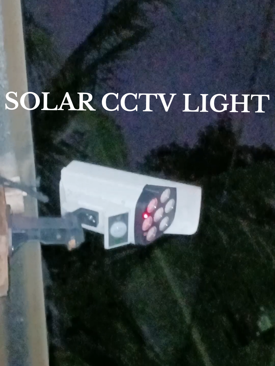SOLAR CCTV LIGHT✨️ #solarcctvlight  #solarcctv  #solarlight  #powerbank  #solarmotionsensorlight 