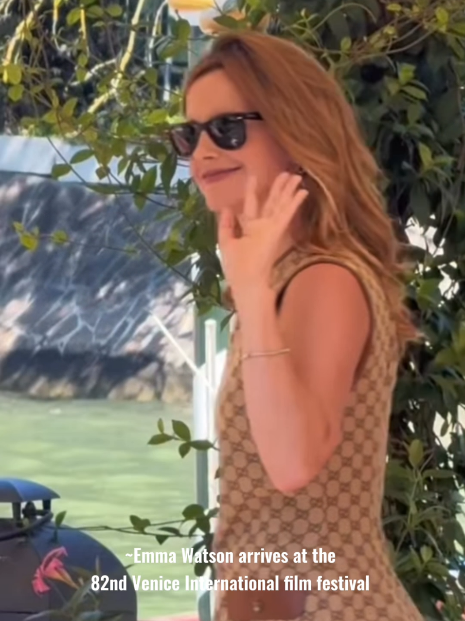 NEW VIDEOS OF EMMA WATSON  #NEW : videos of Emma Watson at the 82nd Venice film festival  #emmawatson #fyp #foryou #viral 