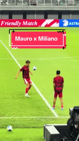 Dua wajah baru, mauro x miliano. #timnasindonesia #maurozijlstra #milianojonathans #fyp 