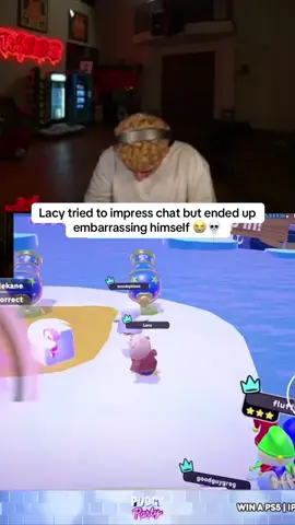 Lacy tried to impress chat but ended up embarrassing himself 😭💀