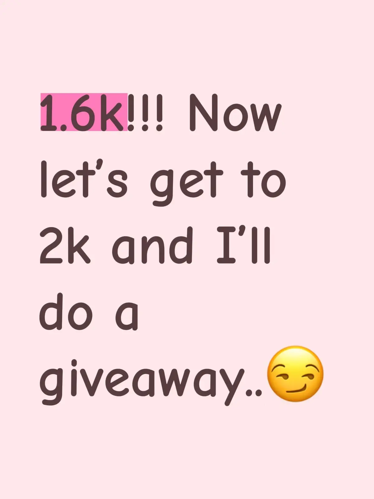2k here we come 😜 #fyp #giveaway #2k 