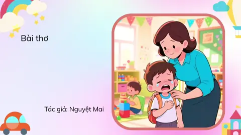 Bài thơ Bạn mới, thơ mầm non 