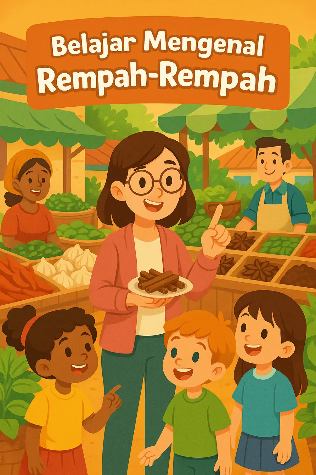 Yukk belajar mengenal rempah rempah yang biasa ada di dapur  #worksheetsforkids #worksheetanak #idebelajaranak #edukasianak #aktifedukasi 