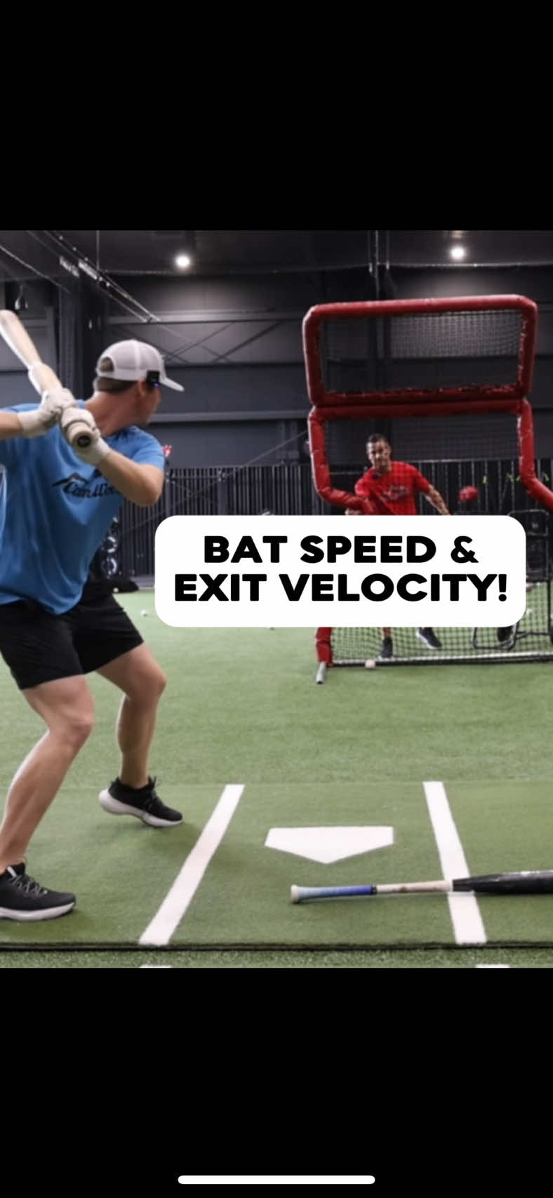 One of the best feelings when training with the Camwood Hands and Speed Trainer is transitioning to your game bat. The bat feels like a toothpick, 💪 and it just whips through the zone effortlessly. ⚡️💥⚾️ #batspeed #exitvelocity #overload #underload #hitting 