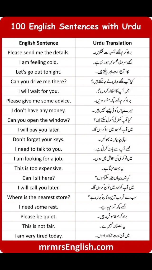 English speaking 