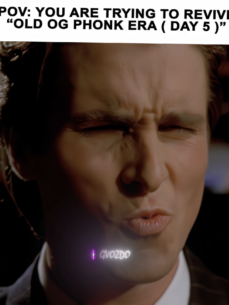 Reviving Old Phonk Era | MISS YOU | #patrickbateman #americanpsycho #sigma #edit #phonk 