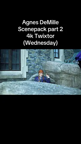 Agnes DeMille Scenepack part 2 4k Twixtor (Wednesday) like and follow for more #agnes #agnesdemille #wednesday #scenepack #4k 