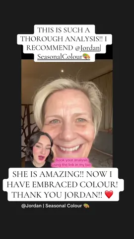 WORTH IT!!! @Jordan | Seasonal Colour 🎨 THANK YOU SO MUCH!! Makes me want COLOUR in my wardrobe!! #styleinspo#outfitinspo #colourseasons #fashioninspo#over50style 