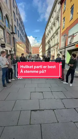 Hvilket parti er best å stemme på? #anser2002 #norsk #oslo #intervju #parti 