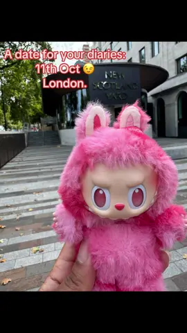 Labubu invites you to join her on 11th October in London. #labubu #London #letsmeet #fyp 