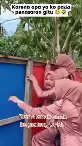 #demo emak-emak#rebutan cowok idaman