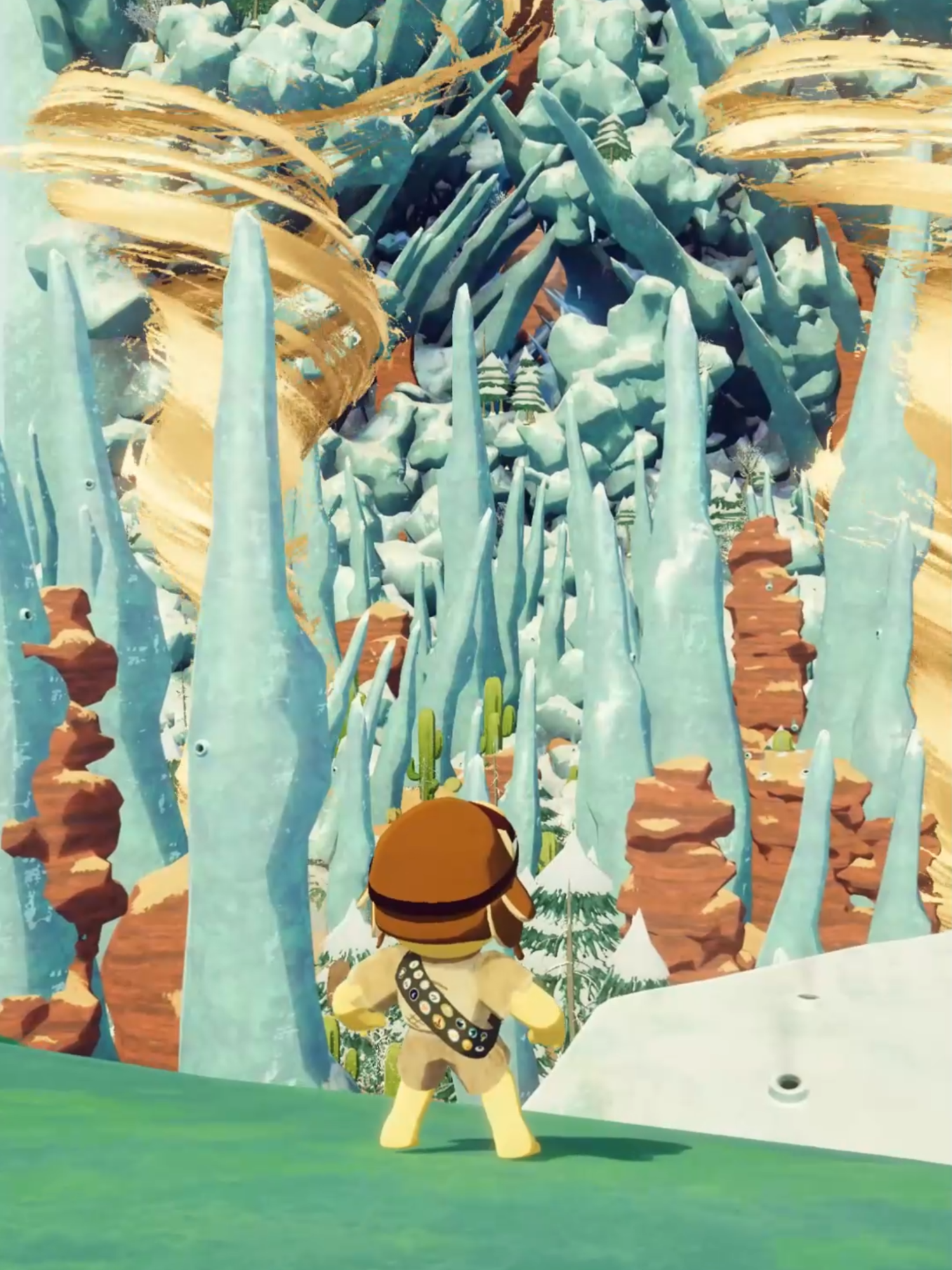 Would you play Desert Snow Hell in PEAK? #peakgame #peakupdate #fyp #PEAK