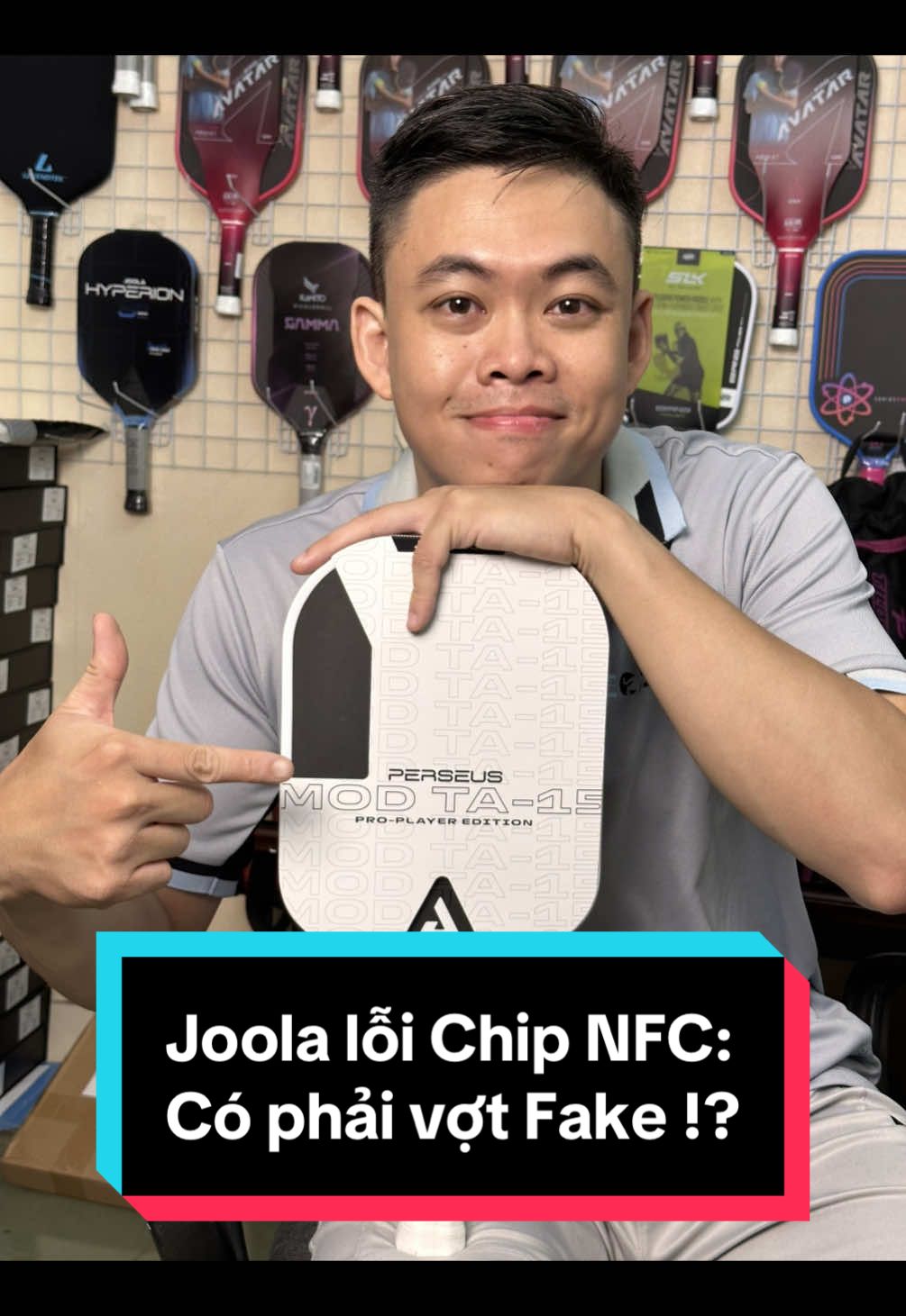 Hiện tại, có rất nhiều anh/em chỉ kiểm tra Auth/ Fake thông qua NFC. Nhưng những cây vợt lỗi NFC chip đều là vợt Fake!? Cùng TLpickleballshop làm rõ nhé! #pickleball #pickeballpaddle #joola #trending 