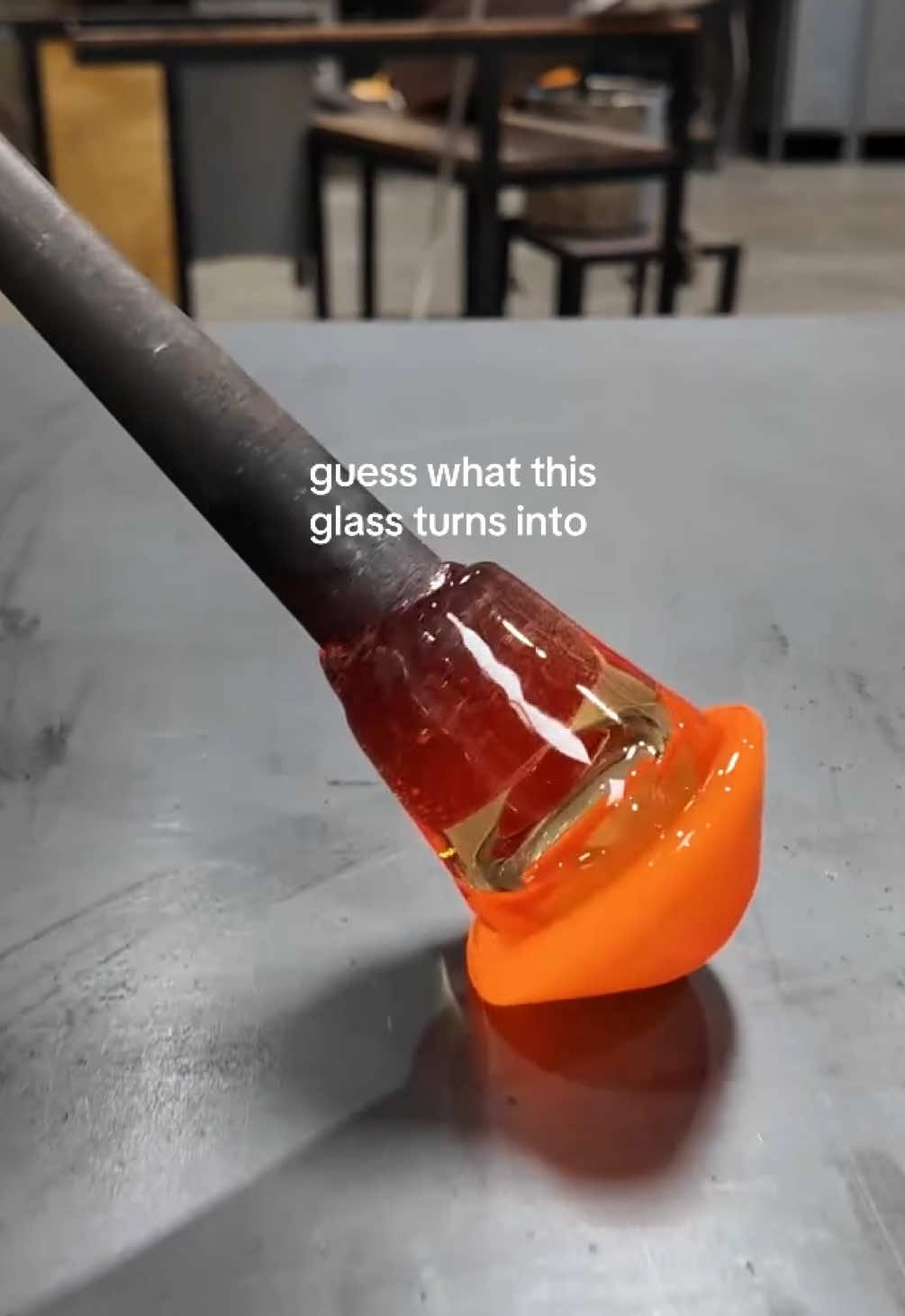 My toxic trait is thinking I could do this on the first attempt  Aaron, Ash, and Tate from Etsy shop 2BGlass are glass pros 👏