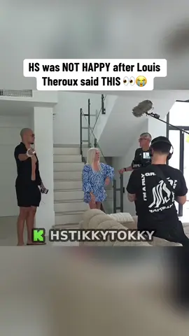 HS was NOT HAPPY after Louis Theroux said THIS 👀😭 #hstikkytokky 
