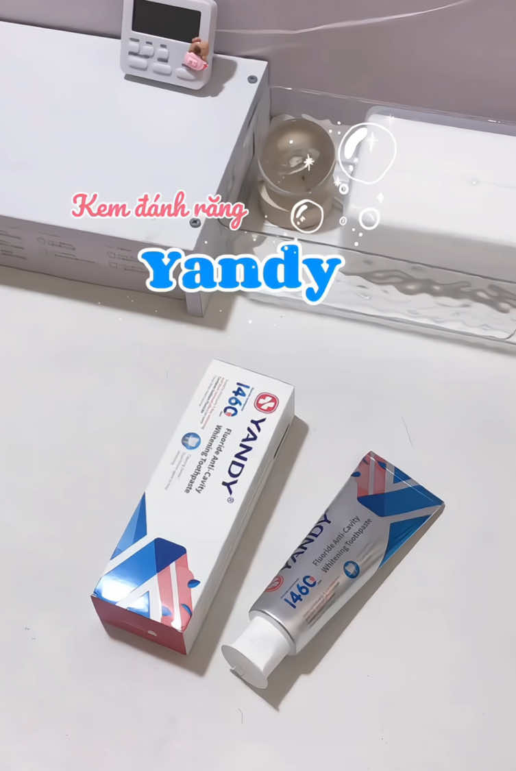 Kem đánh răng chỉnh nha Yandy #yandy #kemdanhrang #kemdanhrangyandy #kemdanhrangchinhhang #rangmieng 