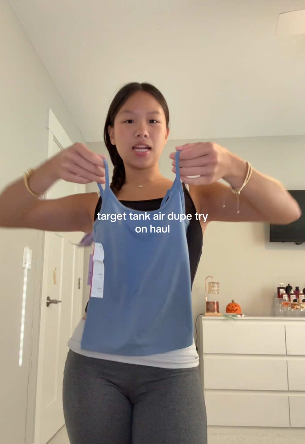 $6 tank air dupes from target try on haul! 🤍  #butterbliss#targetclothingfinds#outfitinspo#clothingtryonhaul#fashiontok