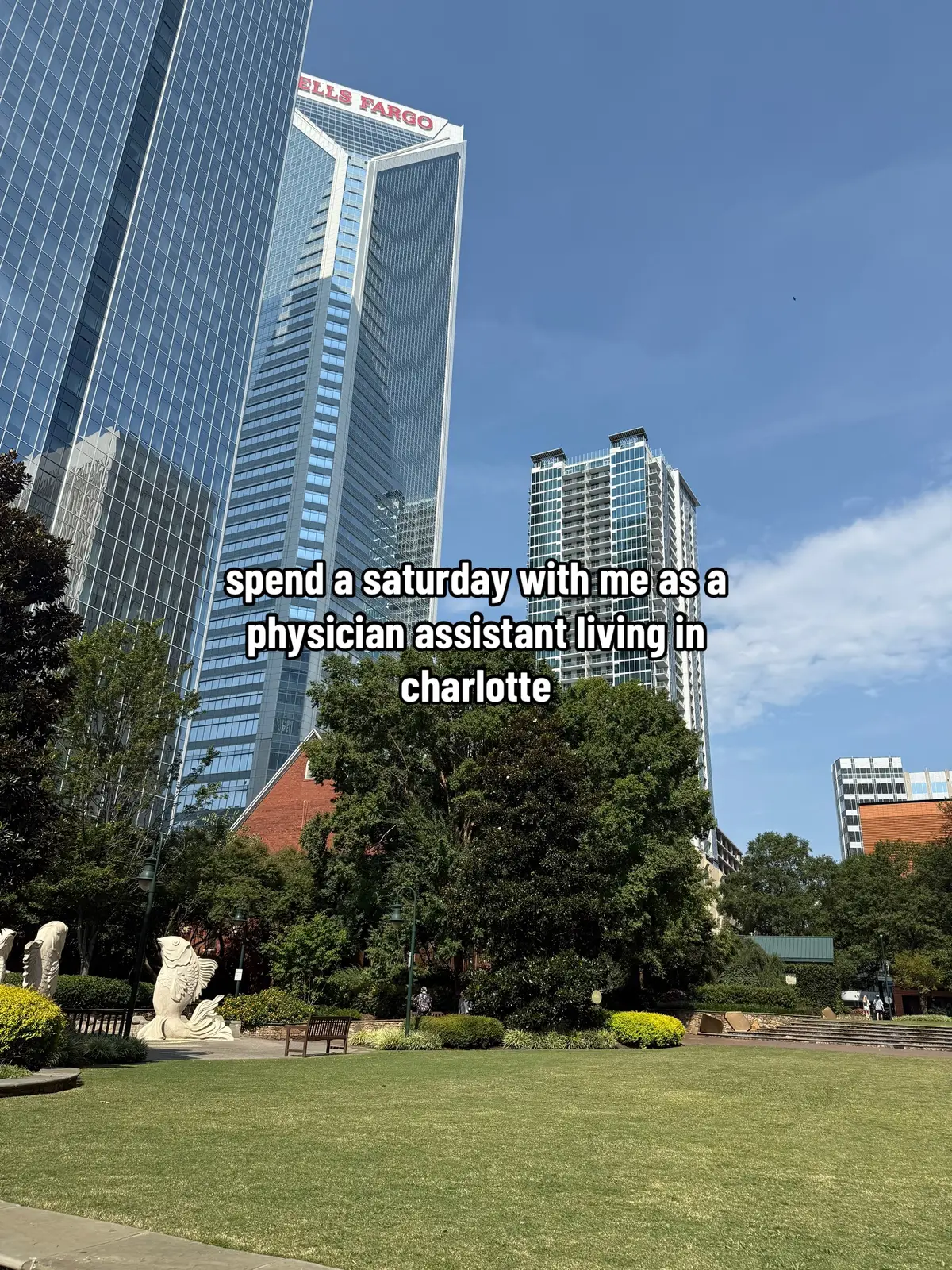 getting outside before work keeps me sane  #charlottenc #thingstodoincharlotte #charlottevlog #uptownclt #charlottecontentcreator #physicianassistant #physicianassistantstudent 