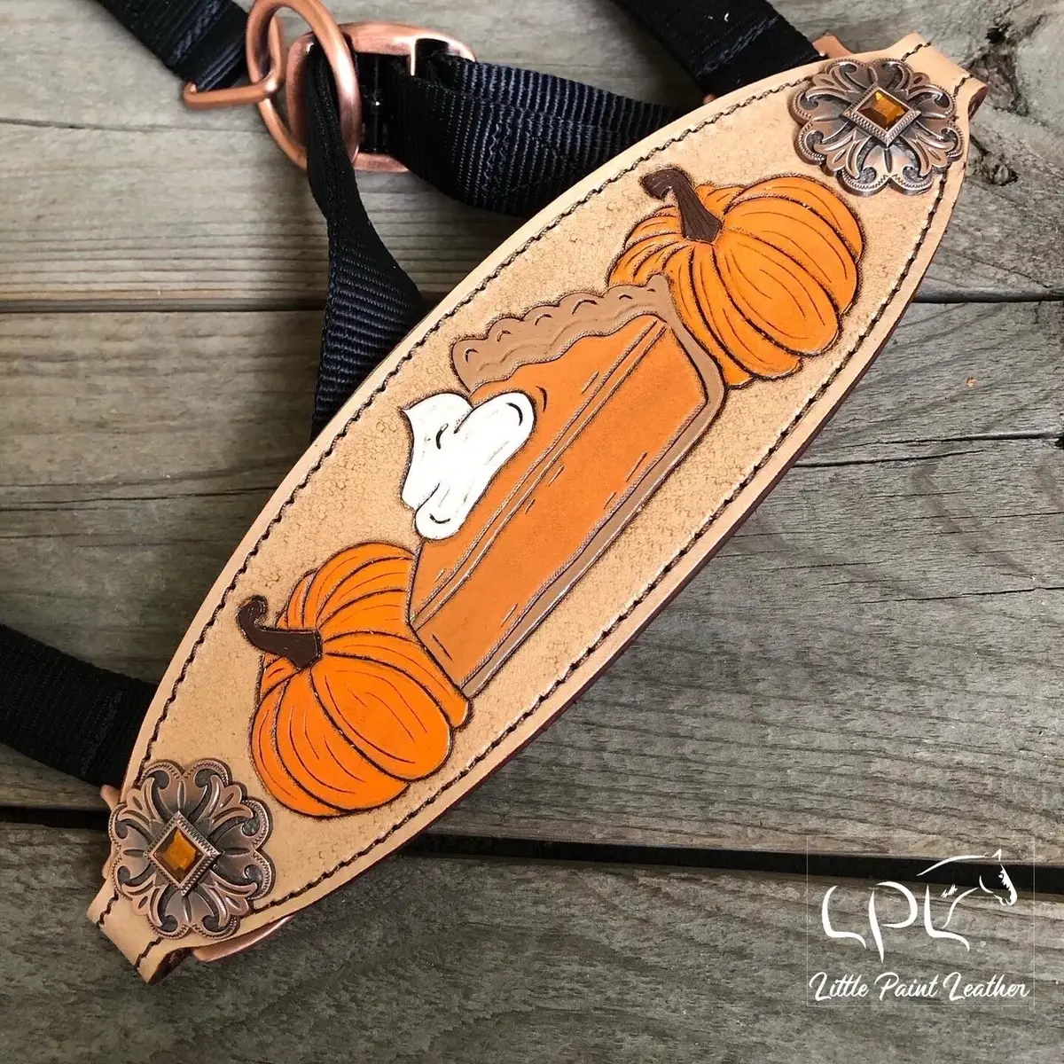 Pre-orders are open this week for Thanksgiving and Christmas halters! 🦃🎅🏻  littlepaintleather.com  I know it’s very early but with how crazy the holiday season can get for small business like mine, I want to get these done a little earlier in the season than I have in the past! 