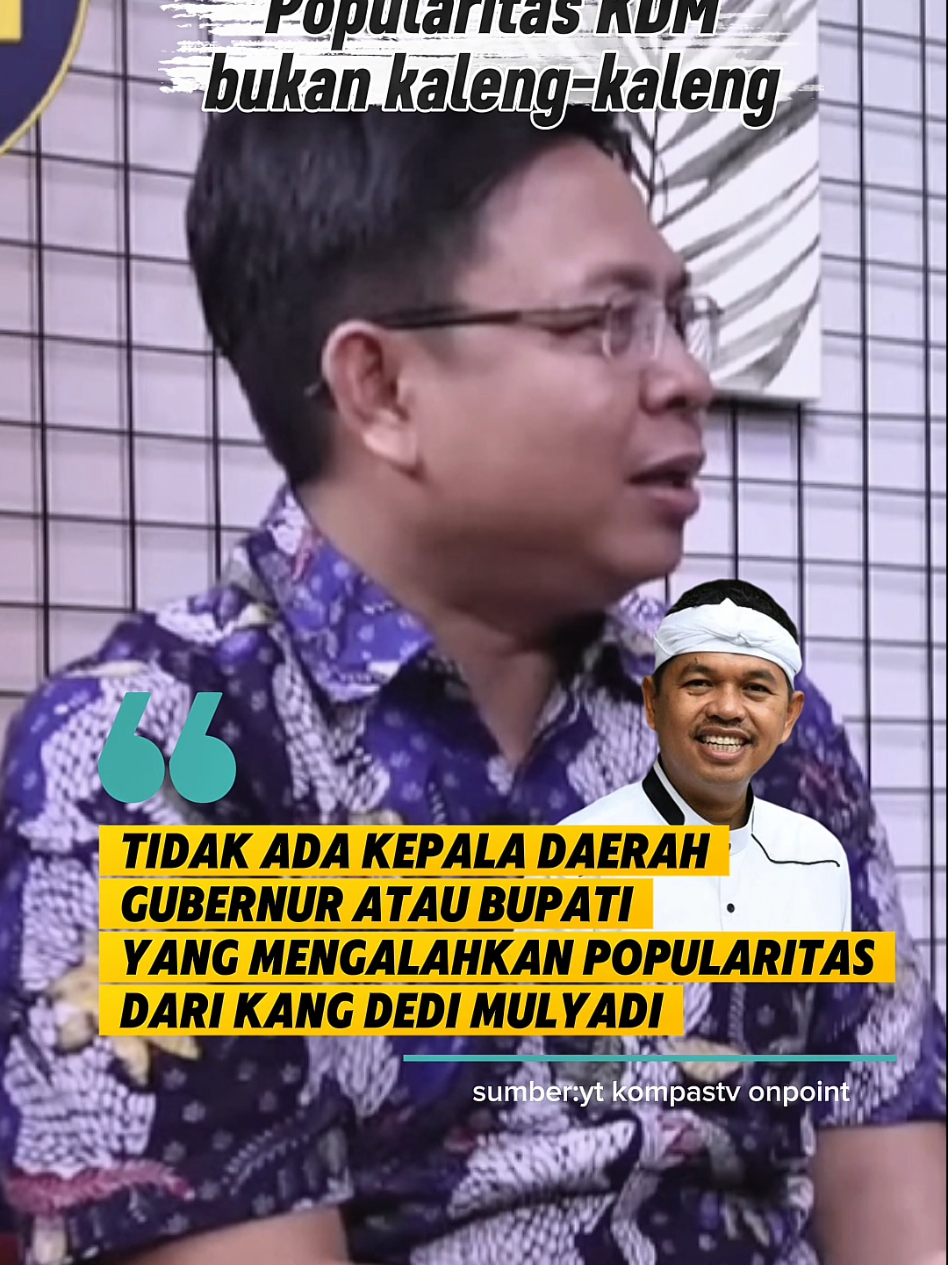 Popularitas KDM bukan kaleng-kaleng #dedimulyadi #kdm #popularitas 