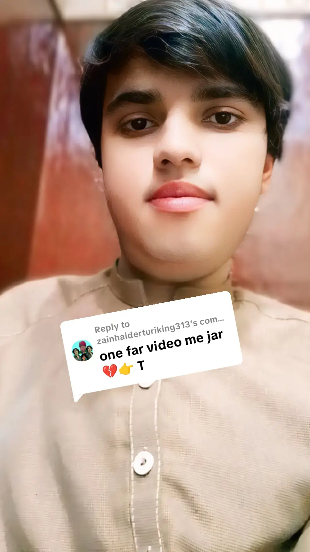 Replying to @zainhaiderturiking313 