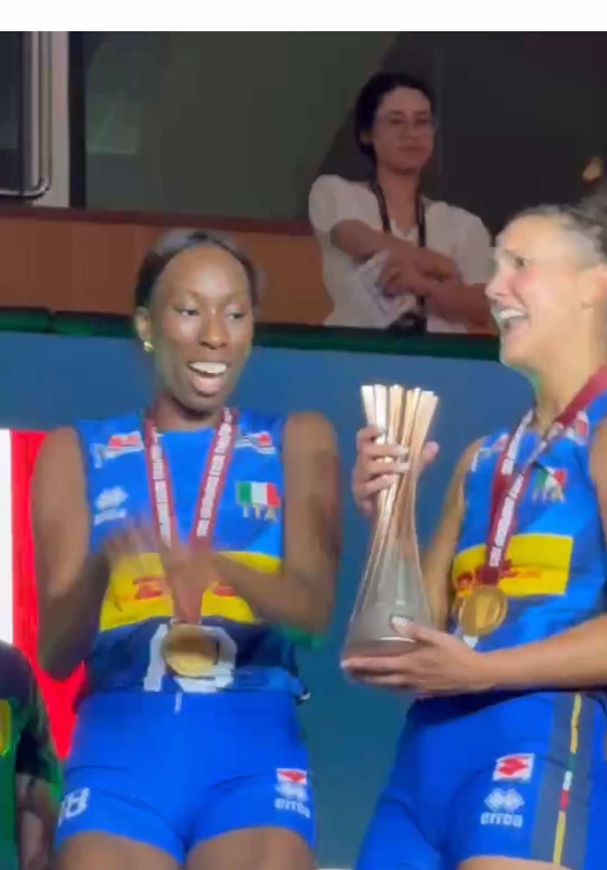 Congratulations Italy 🇮🇹 🥇 #VolleyballWomensWorldChampionship2025 #italy #fivb #วอลเลย์บอลหญิงชิงแชมป์โลก2025 