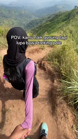Padahal di sengaja😭😏 #pendakigunung #mountaindate⛰️🤍 #fyp #promoseruweekend 