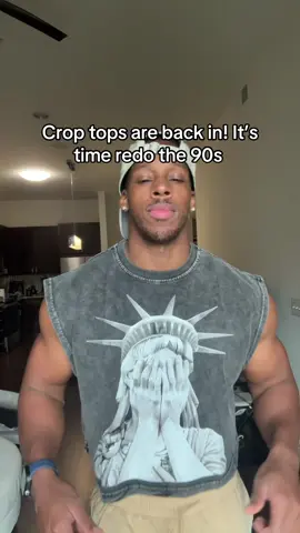 Now this a fad I can get behind. Let’s bring crop tops back for men #croptop#menscroptop#tiktokshopcreatorpicks 