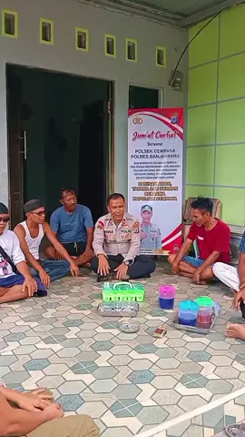 Jum'at Curhat Polsek Cempaka . 
