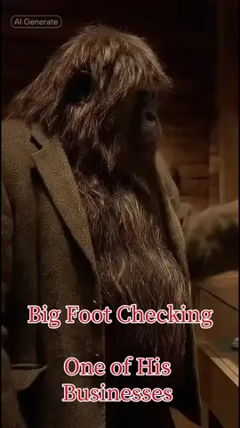 #CapCut Bigfoot checking out one of his investments 