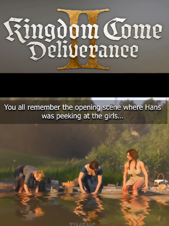 😂 When The Developers Are Bored They Add Stuff Like This #kcd2 #timeng 