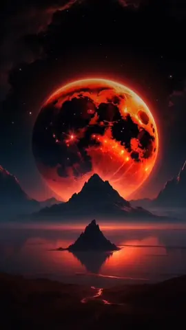 🌕آية الخسوف انذار للعباد فصلوا واستغفروا واذكروا الله 🌕 #viral #explore #اكسبلور #اللهم_اغفر_لنا_وارحمنا #الله_اكبر 