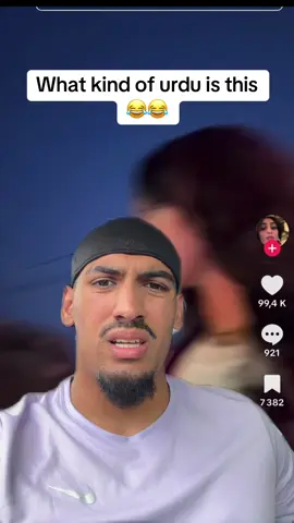 What kind of urdu is this #french #pakistani #urdu #browntiktok #desi 
